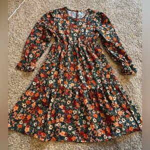 Floral Long Sleeve Dress